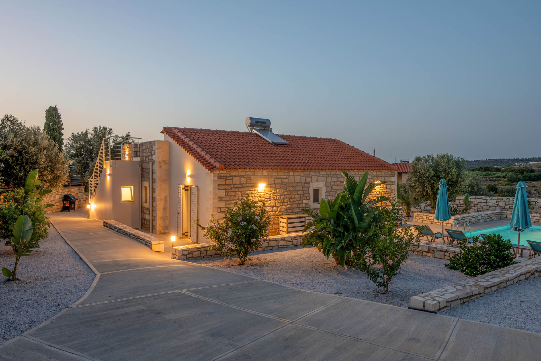 View of Visiliki Villa Erfi 3 at Lacrer Accommodation
